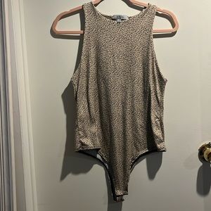 Cheetah print really soft bodysuit